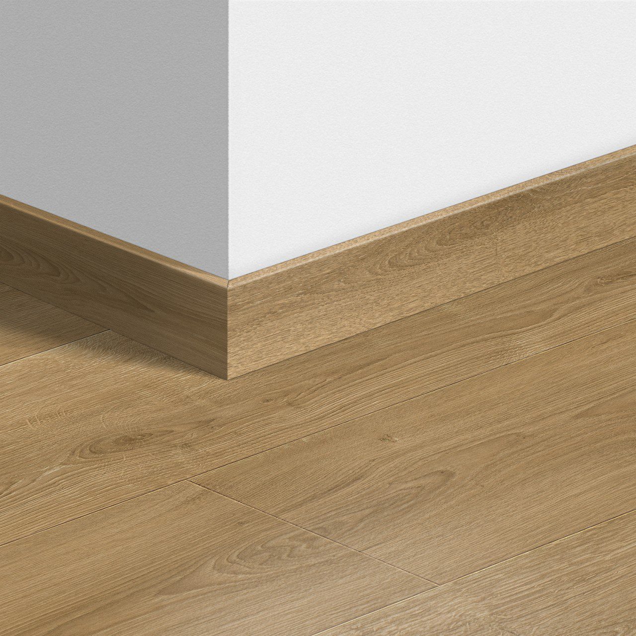 Sockelleiste Quick-Step Brushed Oak Warm Natural für Laminat, MDF, 12x58x2400 mm