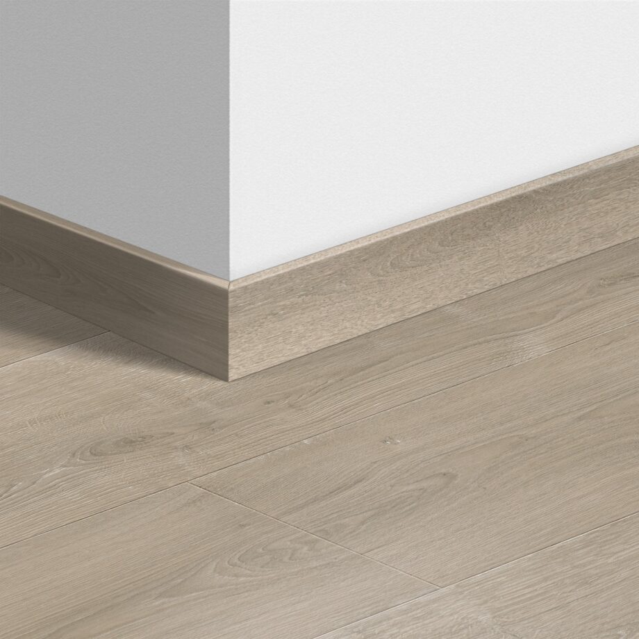 qssk04764-1 Sockelleiste Quick-Step Brushed Oak Beige für Laminat, MDF, 12x58x2400 mm