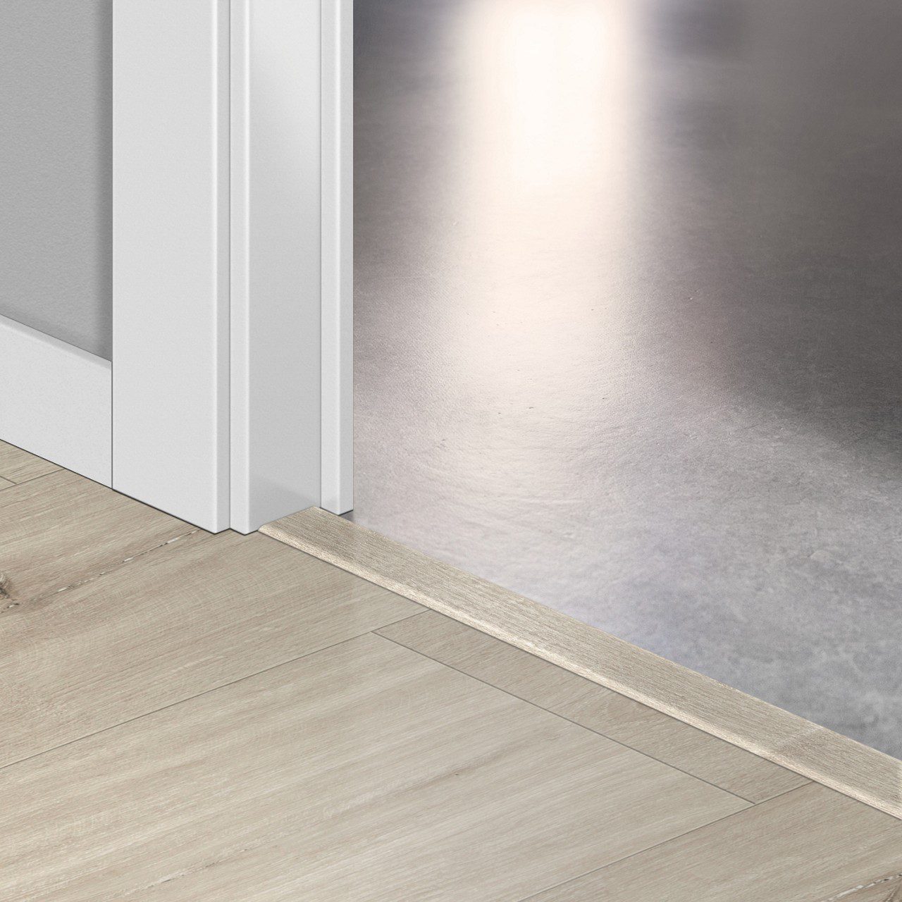 Incizo 5-in-1 Übergangsprofil Quick-Step Canyon Oak Beige für Rigid-Vinyl (Alpha), 8x45x2000 mm