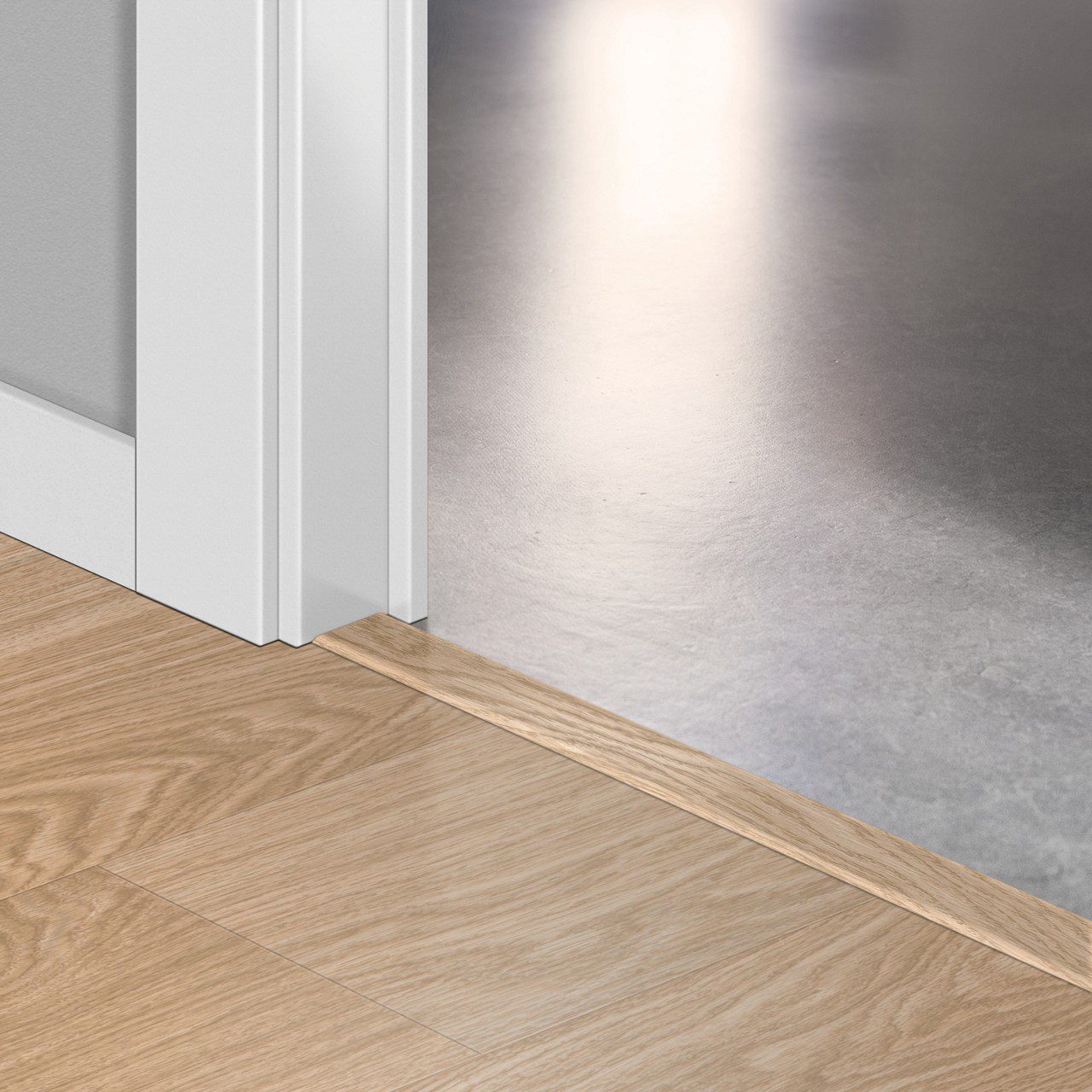 Incizo 5-in-1 Übergangsprofil Quick-Step Pure Oak Blush für Rigid-Vinyl (Alpha), 8x45x2000 mm