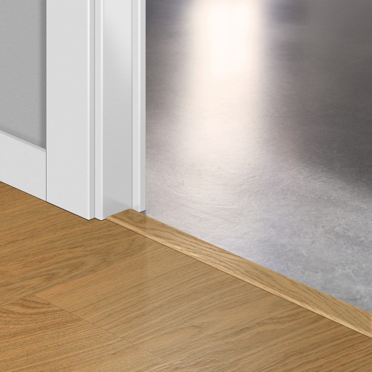 Incizo 5-in-1 Übergangsprofil Quick-Step Pure Oak Honey für Rigid-Vinyl (Alpha), 8x45x2000 mm