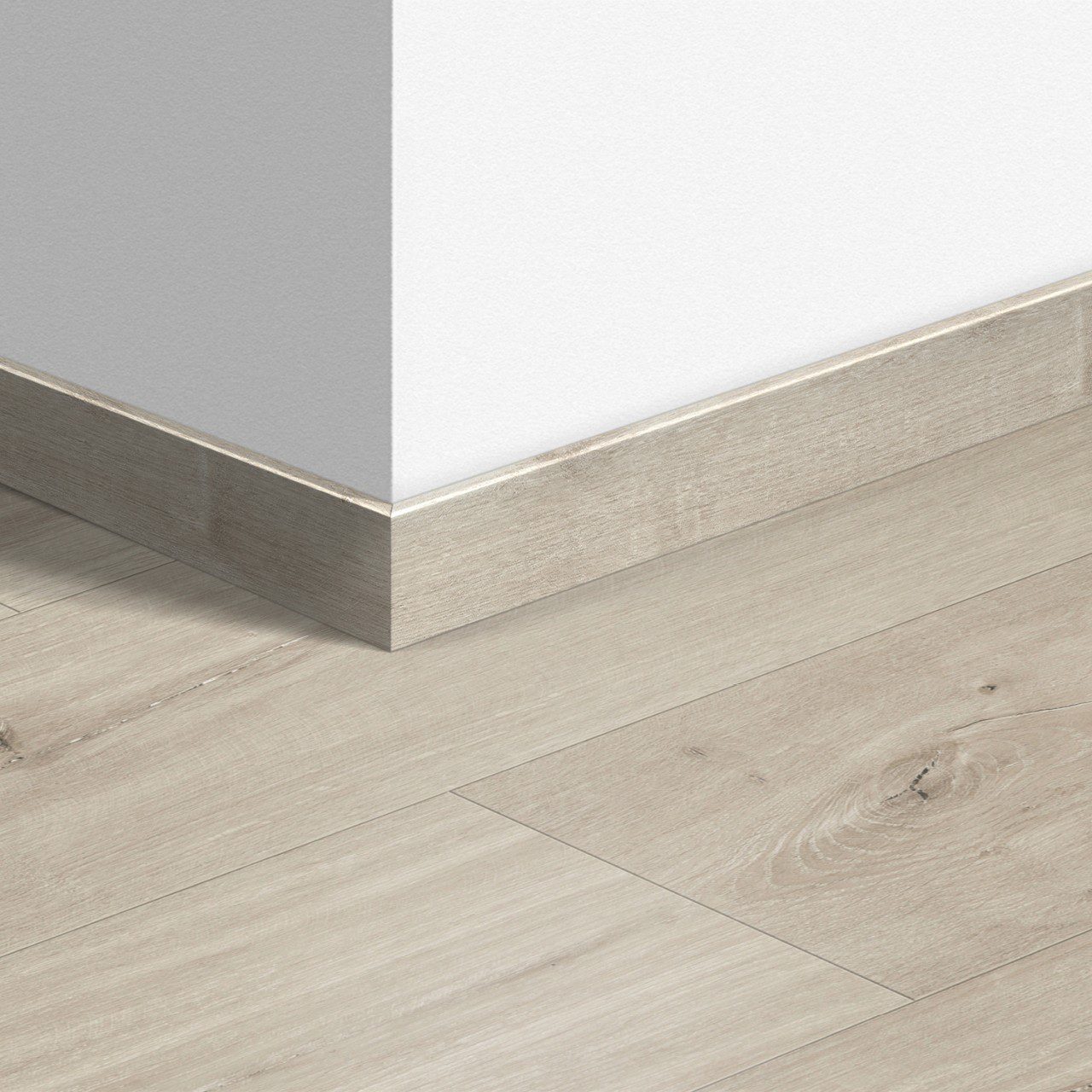 Sockelleiste Quick-Step Canyon Oak Beige für LVT Vinylboden, wasserfest, 12x58x2400 mm