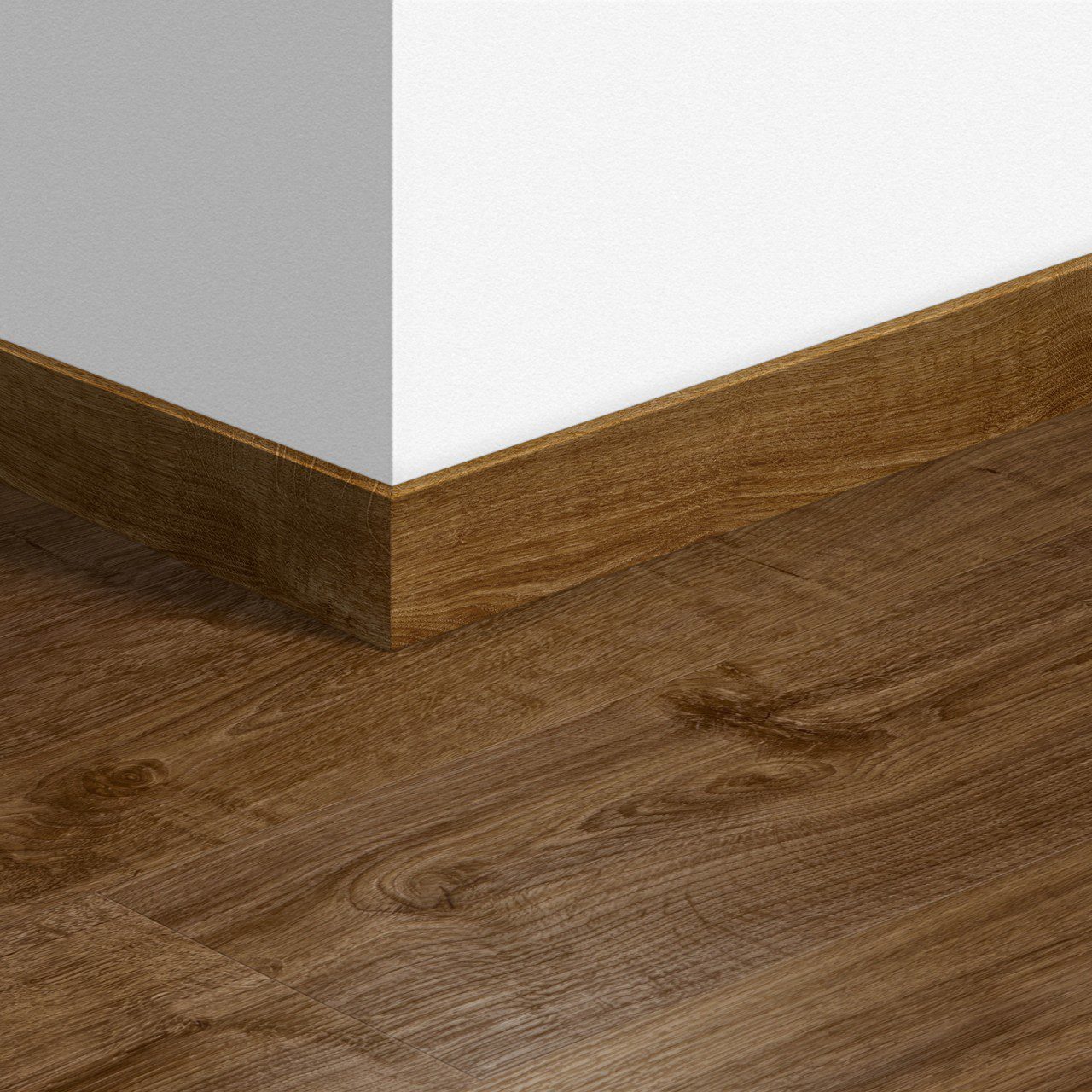 Sockelleiste Quick-Step Autumn Oak Brown für LVT Vinylboden, wasserfest, 12x58x2400 mm
