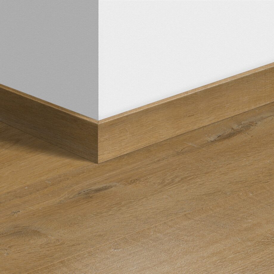 Sockelleiste Quick-Step Cotton Oak Deep Natural für LVT Vinylboden, wasserfest, 12x58x2400 mm