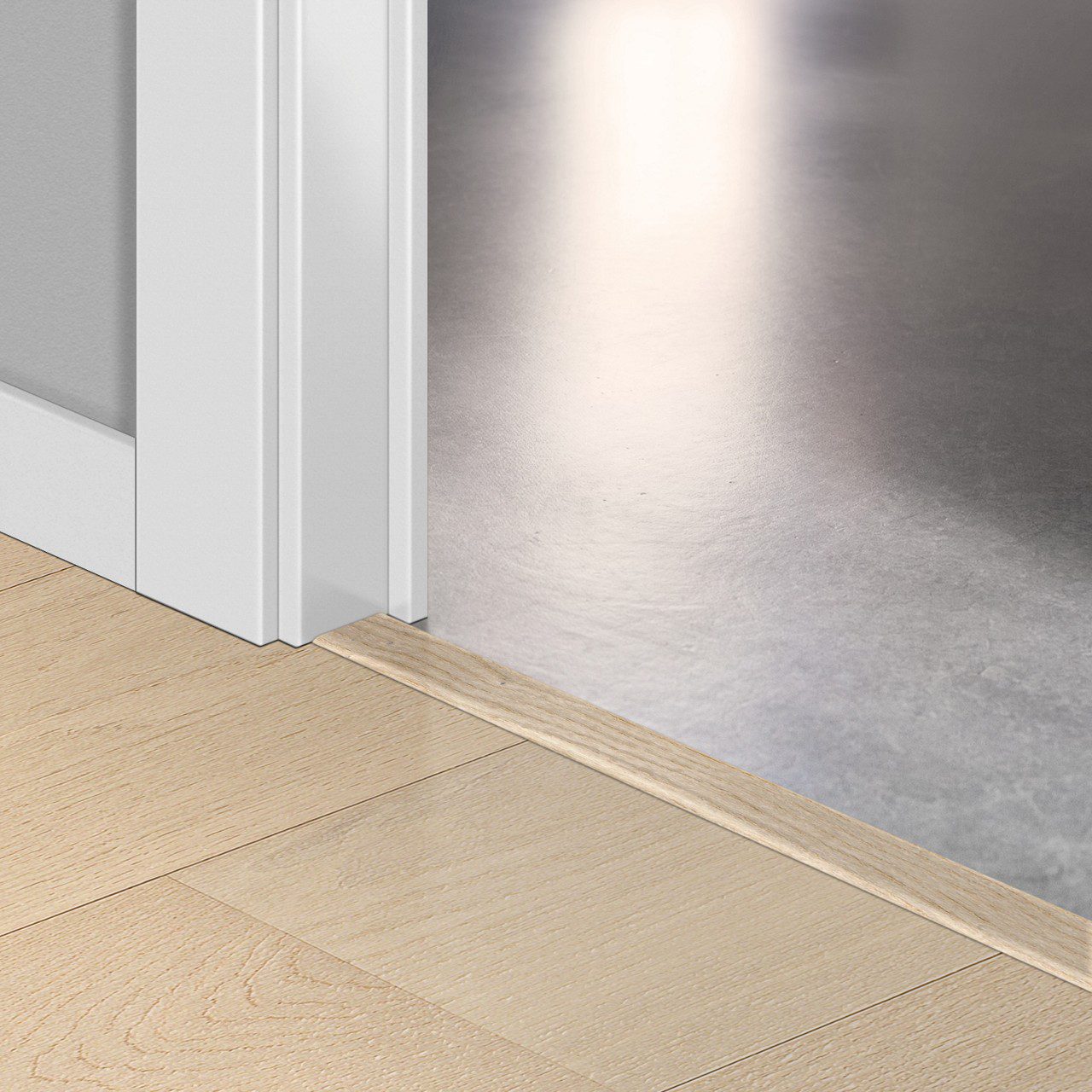 Incizo 5-in-1 Übergangsprofil Quick-Step Polar Oak Matt für Parkett, Holzfurnier, 17x54x2150 mm