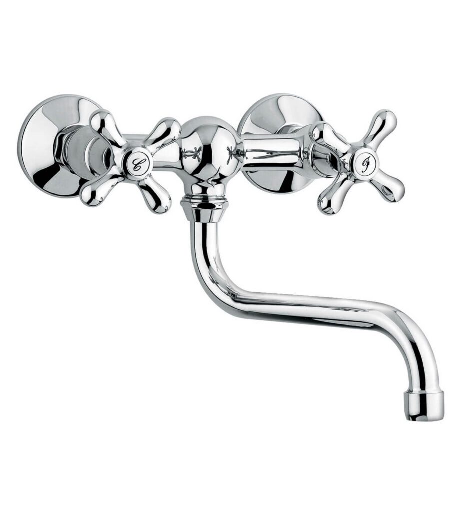 Zweigriff-Wandküchenarmatur Emmevi Decò Classic 12005S Zweigriff-Wandküchenarmatur Emmevi Decò Classic 12005S