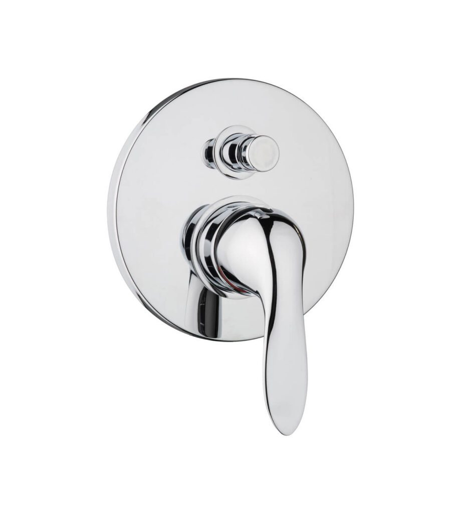 Unterputz-Duscharmatur Emmevi Neco 91019, 2 Abgänge, Druckknopf Unterputz-Duscharmatur Emmevi Neco 91019, 2 Abgänge, Druckknopf