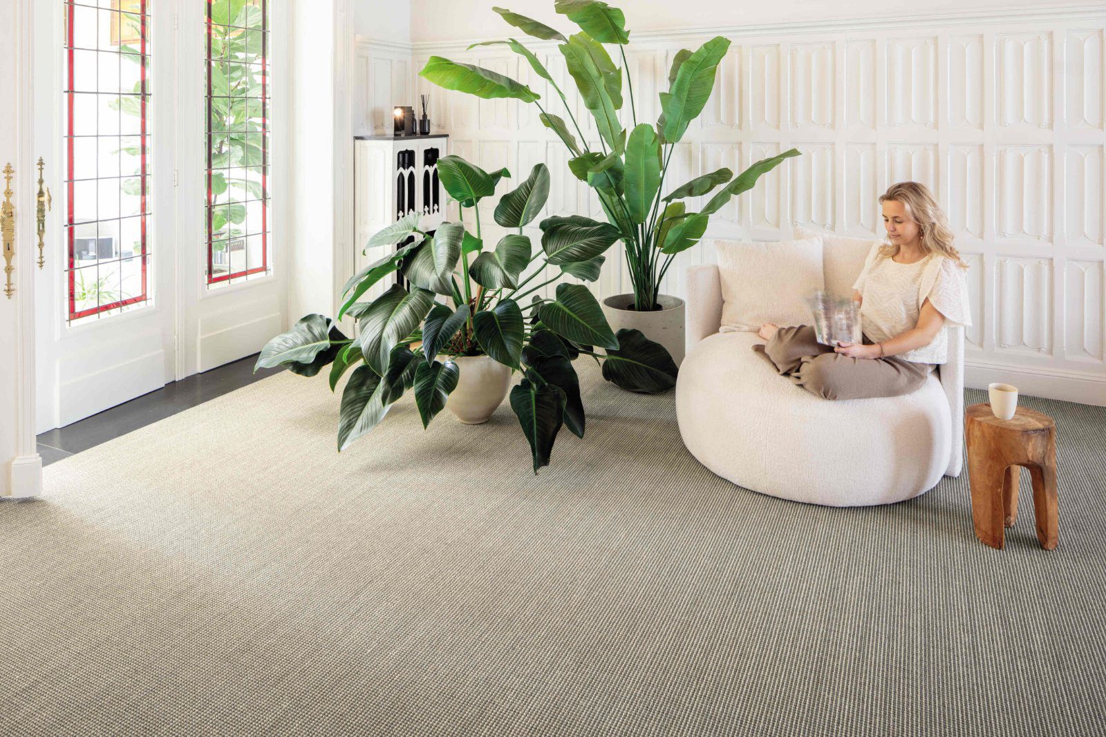 Sisal-Teppichboden Tasibel City Stripe 1231/0030/20 – 2