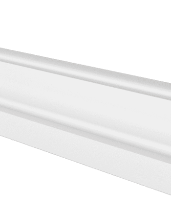 Sockelleiste Kiefer Kombi weiß lackiert 15×70 mm