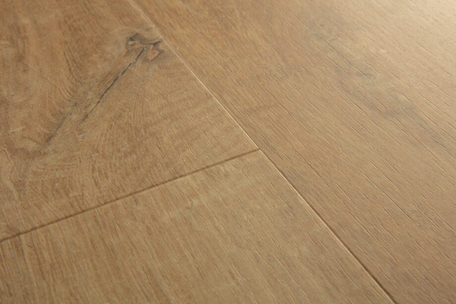 SPC Vinylboden Quick-Step cotton oak natural alpha medium Dielen, gefast