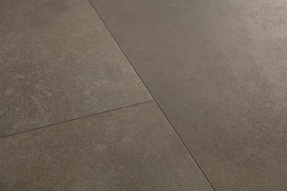 SPC Vinylboden Quick-Step oxidized rock alpha Fliesen, gefast