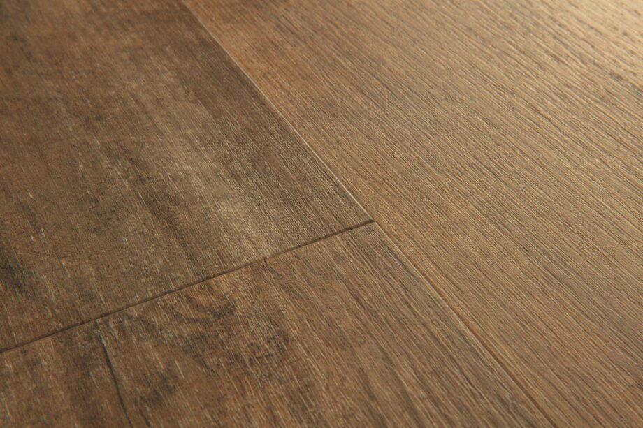 SPC Vinylboden Quick-Step sundown pine alpha medium Dielen, gefast