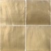 Metalliefektiga reljeefne keraamiline seinaplaat Dune Tabarca Gold Matt Matte goldene Keramik-Wandfliese mit Relief in Metalloptik Dune Tabarca Gold Matt, 15x15 cm, 9 mm