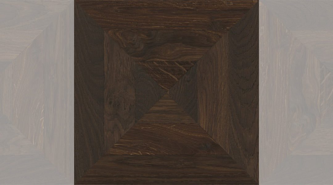 Tafelparkett Räuchereiche Naturell Berlin 70, roh, 15 x 420 x 420 mm