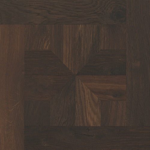 Tafelparkett Räuchereiche Naturell London 50, roh, 15 x 300 x 300 mm – 2
