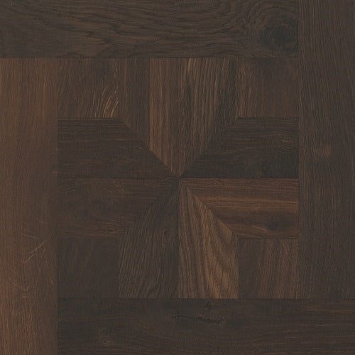 Tafelparkett Räuchereiche Naturell London 70, roh, 15 x 420 x 420 mm – 2
