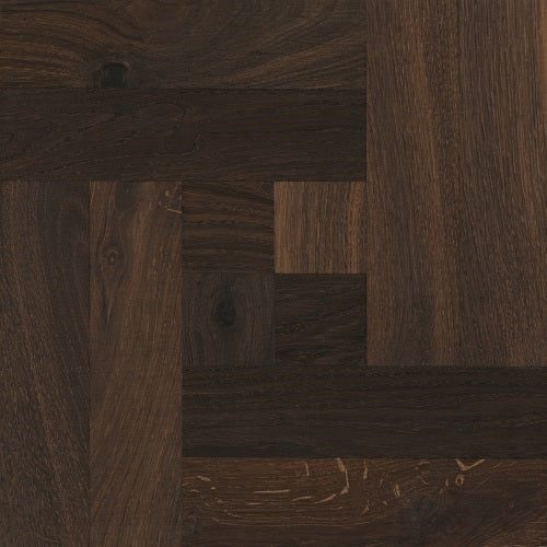 Tafelparkett Räuchereiche Naturell Paris 70, roh, 10 x 420 x 420 mm – 2
