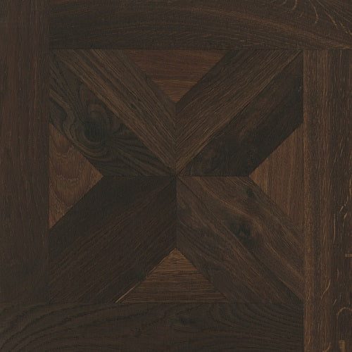 Tafelparkett Räuchereiche Naturell Wien 50, roh, 15 x 350 x 350 mm – 2