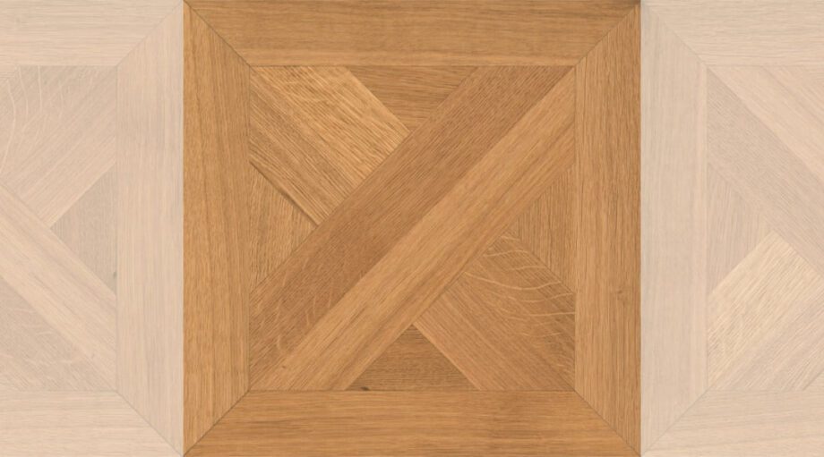 Tafelparkett Eiche Exquisit Bern 50, roh, 10 x 340 x 340 mm