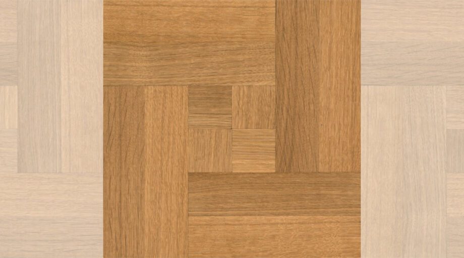 Tafelparkett Eiche Exquisit Paris 70, roh, 10 x 420 x 420 mm