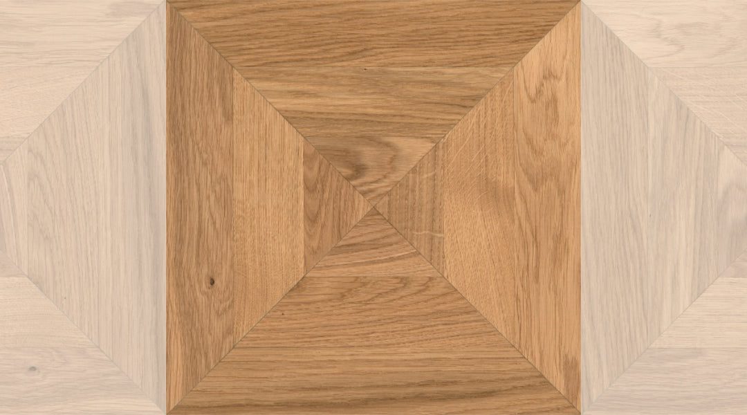 Tafelparkett Eiche Natur Berlin 70, roh, 10 x 420 x 420 mm