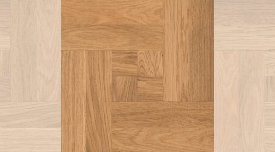 Tafelparkett Eiche Natur Paris 70, roh, 15 x 420 x 420 mm