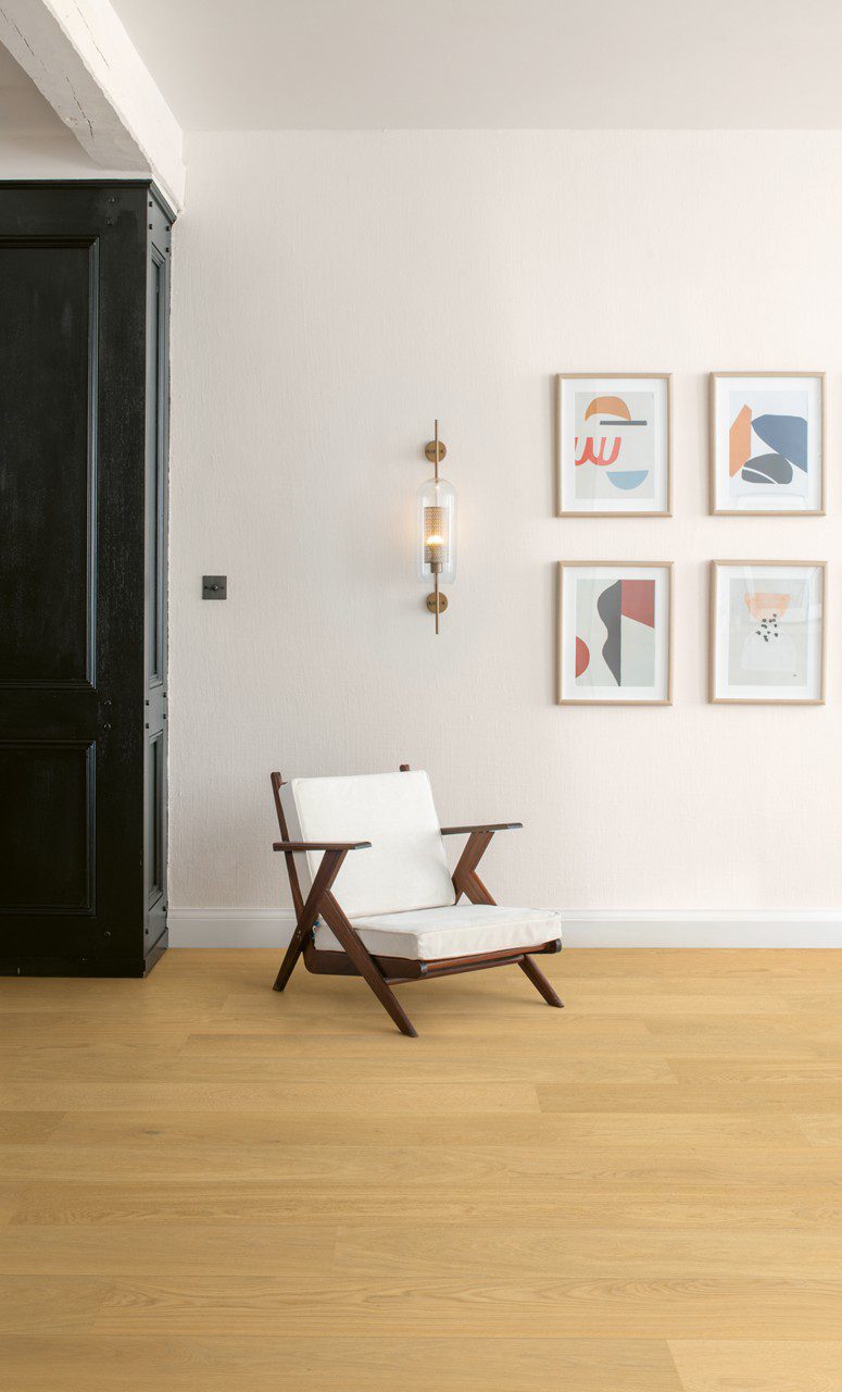 Tammeparkett Quick-Step Palazzo Refined Oak eriti matt lakk 190mm