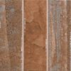 Bodenfliese aus Feinsteinzeug mit dreiteiligem Relief Dune Terraluz Teja, 14,7x14,7 cm, 8 mm, Ziegelrot