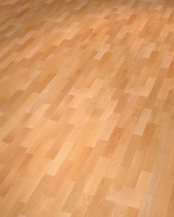 3-Stab Parkett Thede & Witte Euro 3-strip, Buche Natur, matt lackiert, 2200 x 204 x 14 mm