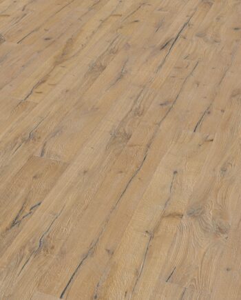 Landhausdiele Thede & Witte Boston Oldwood, White Wash, Eiche, weiss geölt, 1-Stab, 2200 x 220 x 15 mm