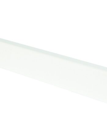 Sockelleiste Thede & Witte Cube 40, weiss starkfoliert, 15 x 40 x 2400 mm