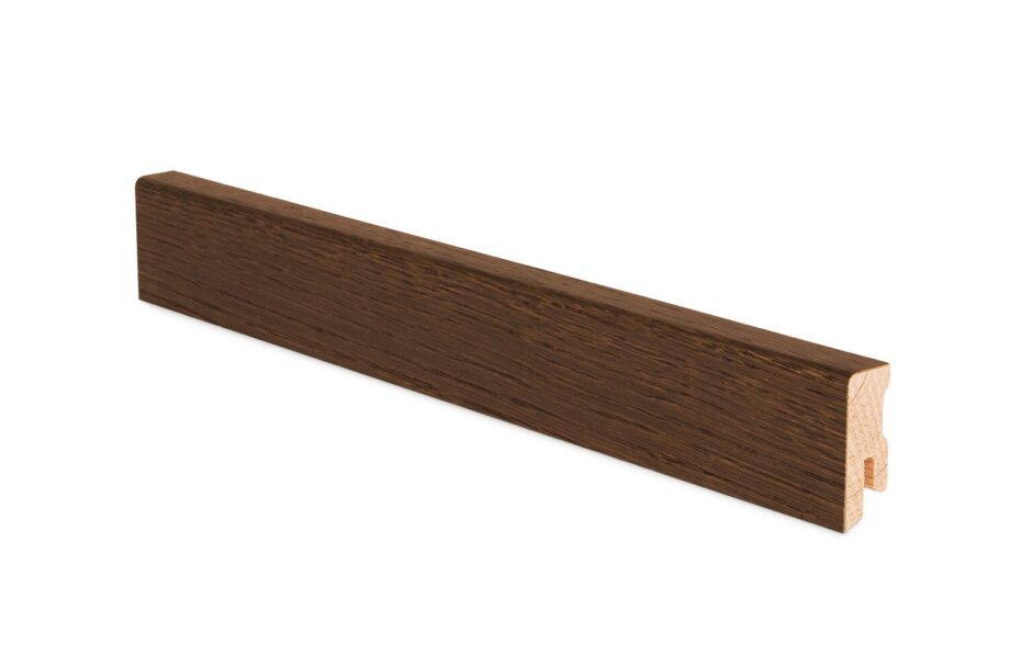 Sockelleiste Thede & Witte Cube 40, Eiche Vintage Darkbrown, 15 x 40 x 2400 mm