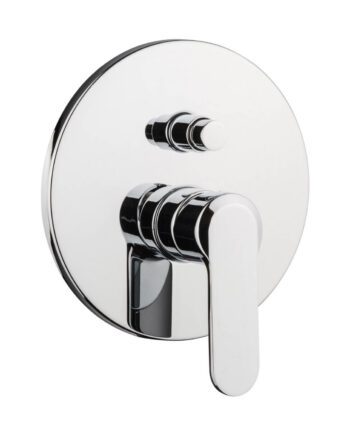 Unterputz-Duscharmatur Emmevi Nefer 77019, 2 Abgänge, Druckknopf