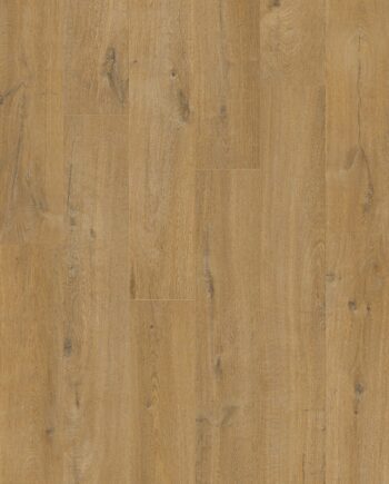 Vinylboden zum Kleben QUICK STEP, Pulse Glue Plus, Cotton Oak Deep Natural, Eiche, gefast