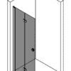 Faltbare Duschwand Hietakari Forma 303 – 3