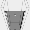 Dusch-Falttür mit Wandmagnet Hietakari Forma 383 – 3