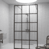 Walk-in-Duschwand Hietakari Bläk 714 Paris