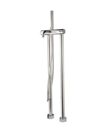 Wannenarmatur auf Standsäulen Emmevi Filobrass 8500128 mit Handbrause