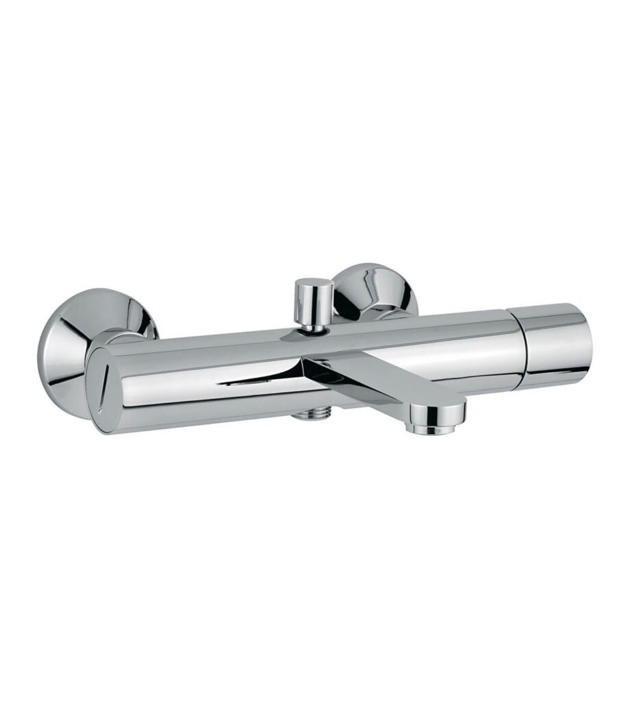 Wannenarmatur Emmevi Ade 78001, Chrom, Standardhebel, Nur Armatur Wannenarmatur Emmevi Ade 78001