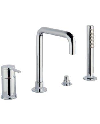 Wannenrandarmatur Emmevi Filobrass 85120, 4-Loch