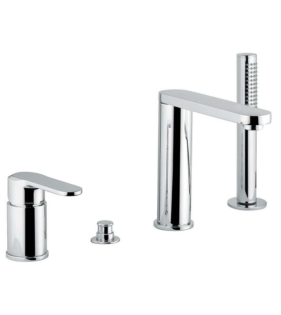Wannenrandarmatur Emmevi Nefer 77120, 4-Loch Wannenrandarmatur Emmevi Nefer 77120, 4-Loch
