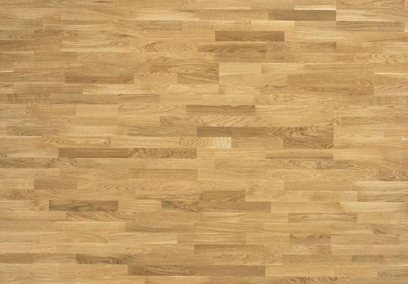 Parkett Tarkett, Pure, Eiche 3-Stab Nature TreS, gebürstet, Proteco Natura matt versiegelt