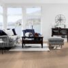 Parkettboden Eiche Tarkett Shade Cream White Plank XT, Landhausdiele, 2-seitig Mikrofase, gebürstet, gebeizt, Proteco Natura Mattlack – 4