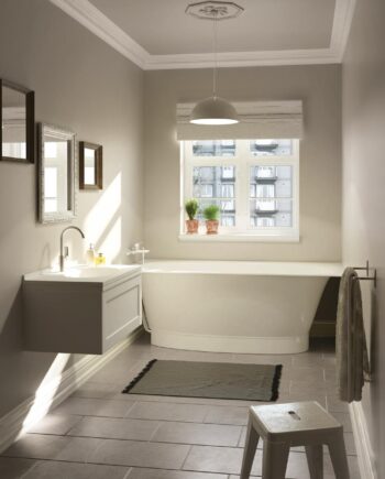 Badewanne PAA UNO GRANDE, Cast Stone Mineralguss, glänzend