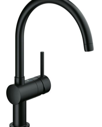 Küchenarmatur GROHE Minta, matt Schwarz