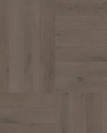 Parkett ter Hürne Eiche basalt brown, gebürstet, gefast, besonders matter Lack