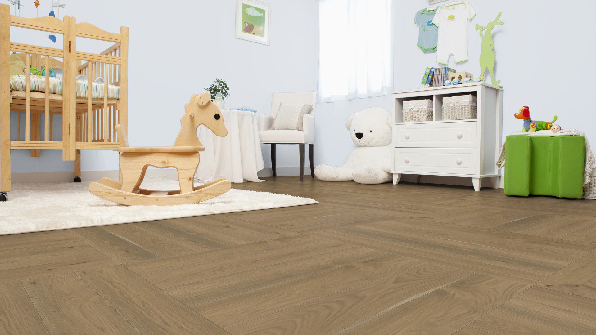 Parkett ter Hürne Eiche terra brown, gebürstet, gefast, Naturöl – 3