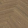 Fischgrätparkett Eiche, ter Hürne, Oak terra brown, Fischgrätparkett, gebürstet, gefast, Naturöl – Ansicht 2 Fischgrätparkett Eiche, ter Hürne, Oak terra brown, Fischgrätparkett, gebürstet, gefast, Naturöl – 2