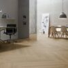 Fischgrätparkett Eiche, ter Hürne, Oak terra brown, Fischgrätparkett, gebürstet, gefast, Naturöl – Ansicht 4 Fischgrätparkett Eiche, ter Hürne, Oak terra brown, Fischgrätparkett, gebürstet, gefast, Naturöl – 4