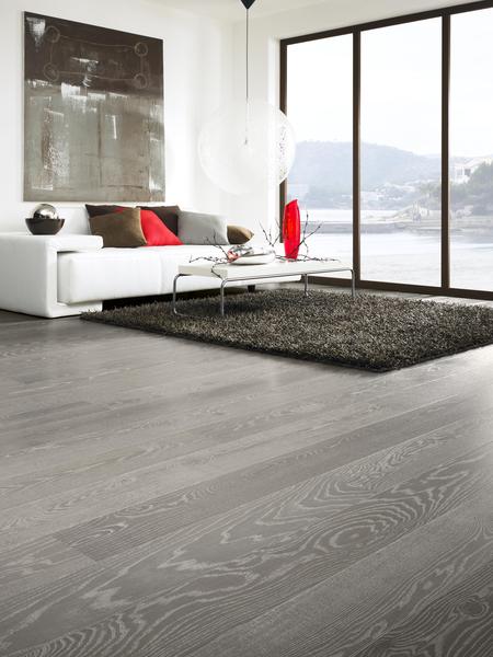 Parkett Boden Tarkett, Play, Eiche Marble Plank, gebürstet, 2-seitige Mikrofase, Proteco Natura gebeizt – 2